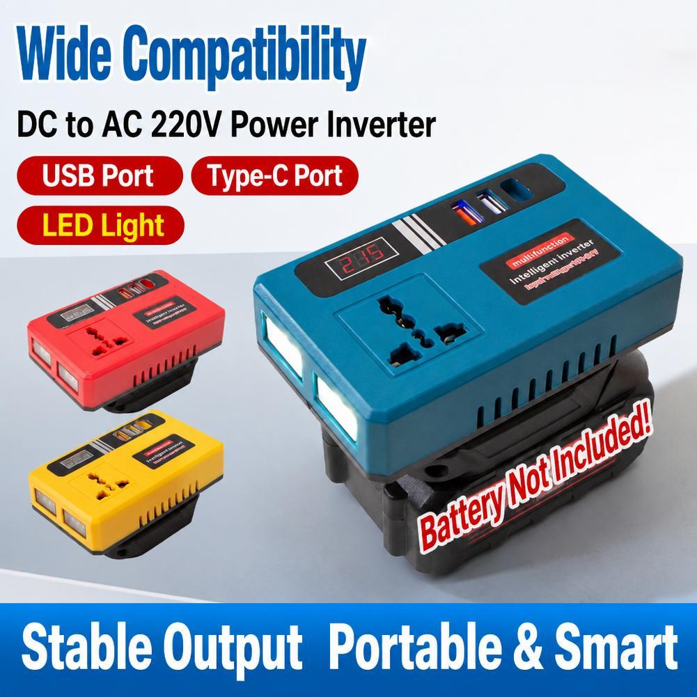 Ac Outdoor Power - For Makita 18V Battery Power Inverter