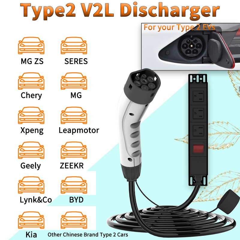WUFEN Portable Type 2 V2L Cabl - đánh giá và giá Ac Outdoor Power