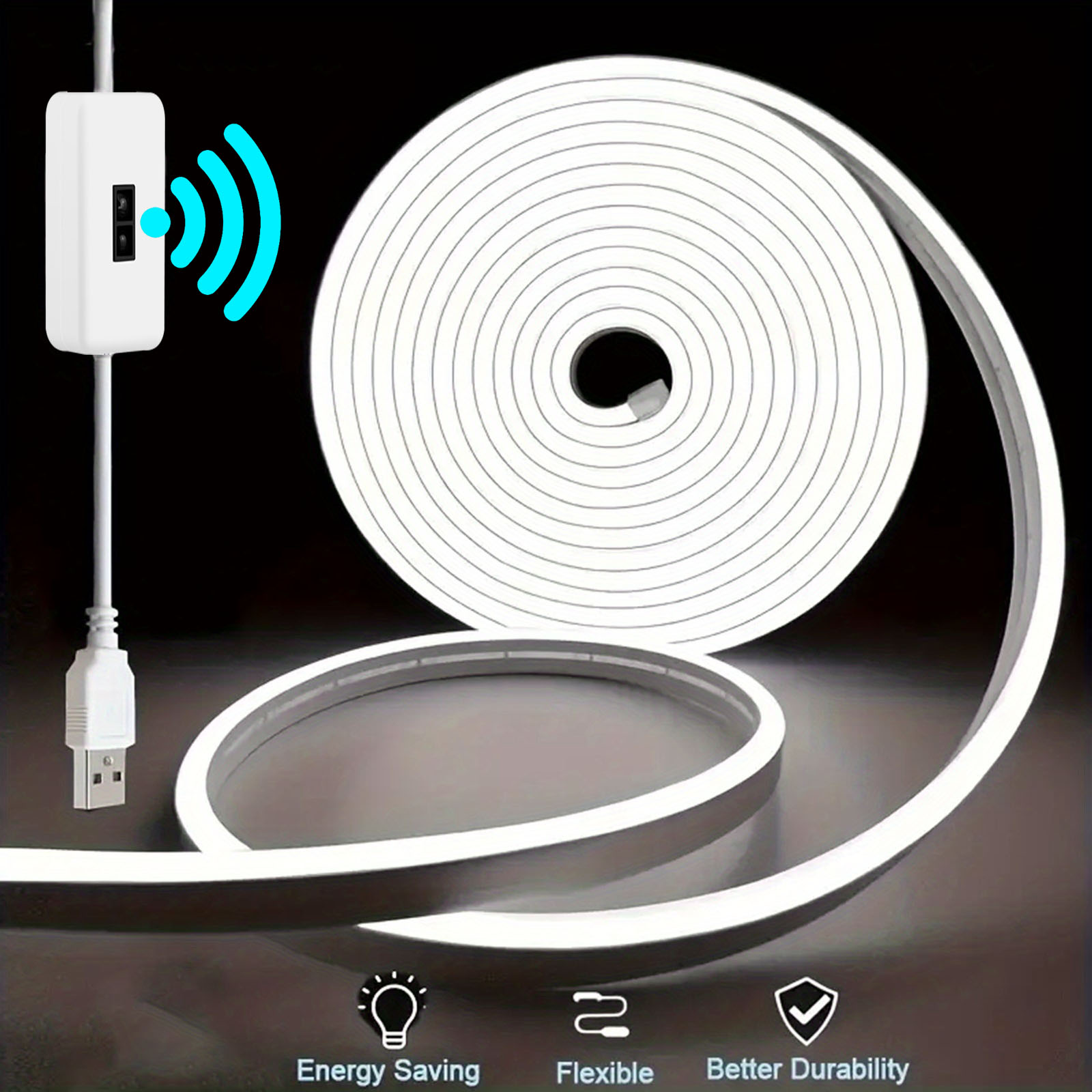 Motion Sensor Neon LED Light S - đánh giá và giá Outdoor Power Strip Weatherproof